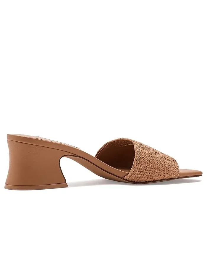 Туфли-мюли с квадратным носком Frolic Steve Madden — изображение 3 из 4, бежевый