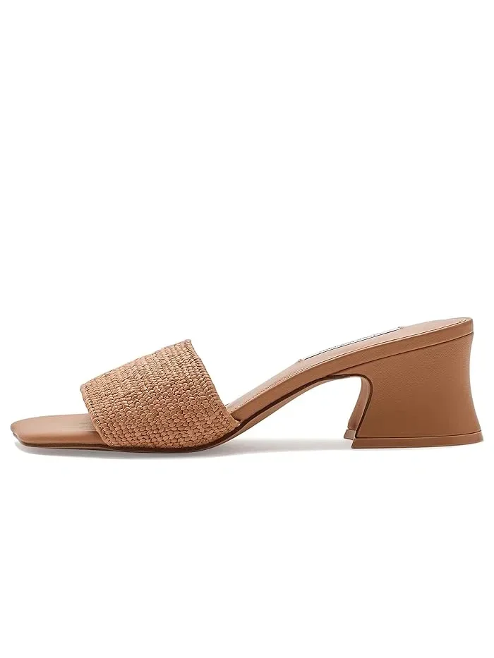 Туфли-мюли с квадратным носком Frolic Steve Madden — изображение 4 из 4, бежевый