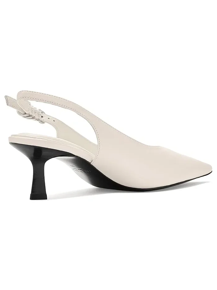 Туфли-лодочки на каблуке Brynn Slingback Heels rag & bone — изображение 3 из 4, белый