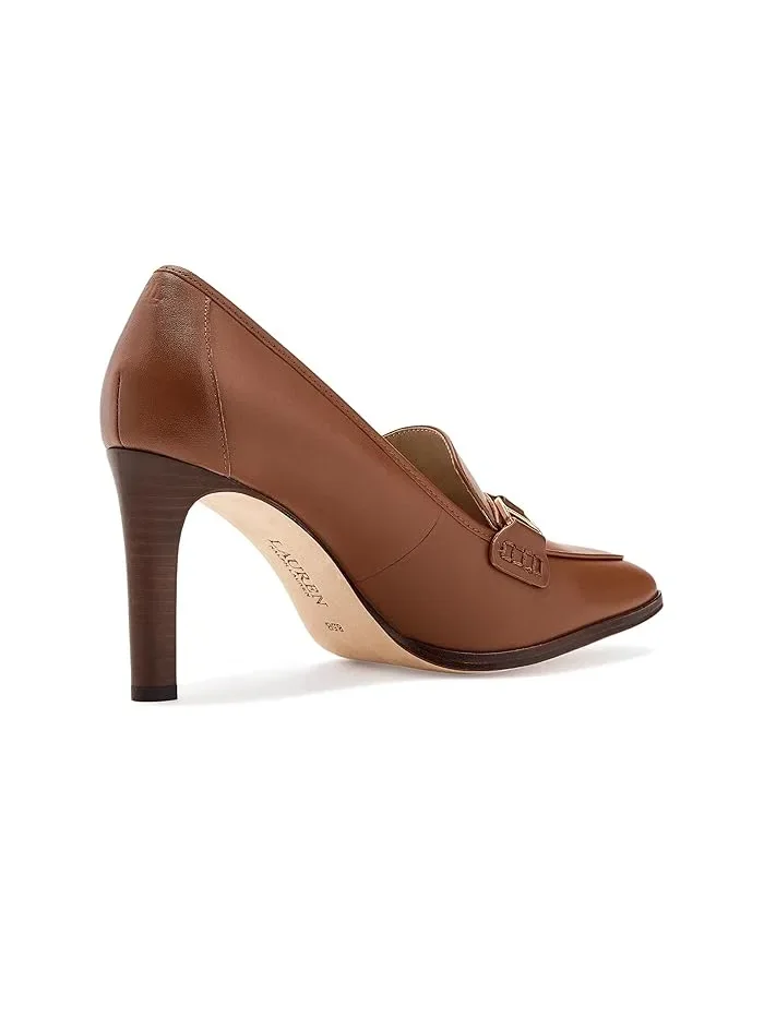 Туфли на каблуке Tasha Lauren Ralph Lauren — изображение 3 из 4, бежевый