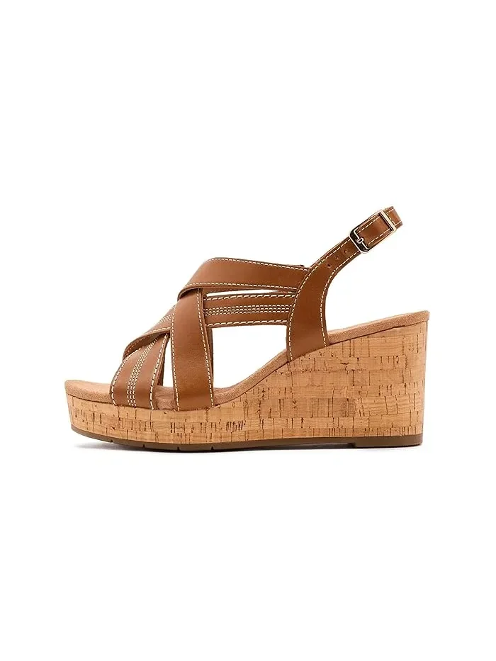 Туфли на каблуке Sabina Sling Clarks — изображение 4 из 4, бежевый