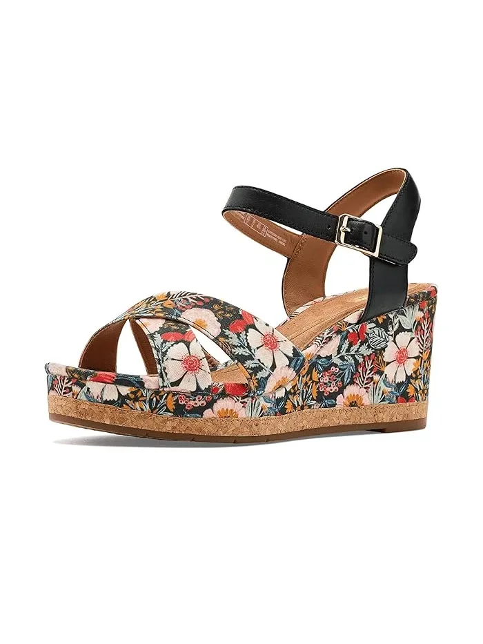 Туфли с цветочным принтом Chicly Floral Clarks