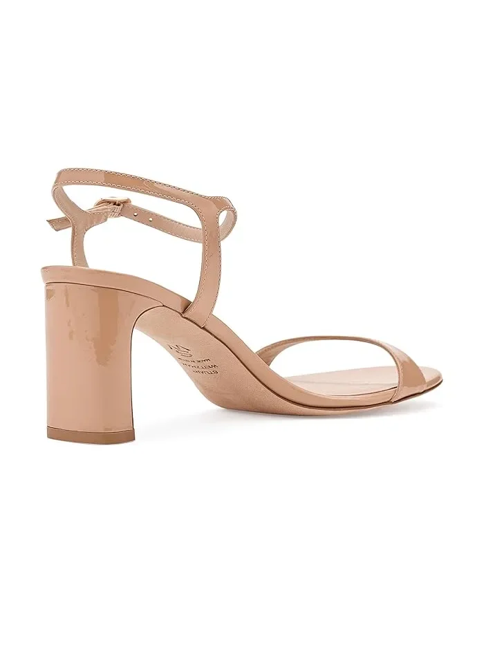 Туфли на каблуке Babette 60 Stuart Weitzman — изображение 3 из 4, адобе