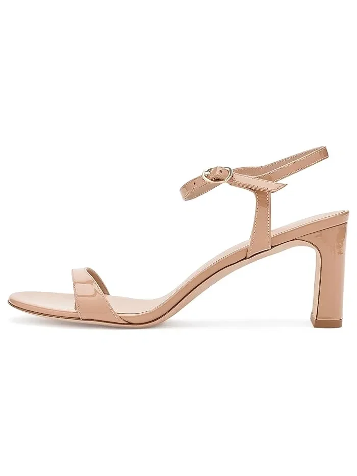 Туфли на каблуке Babette 60 Stuart Weitzman — изображение 4 из 4, адобе