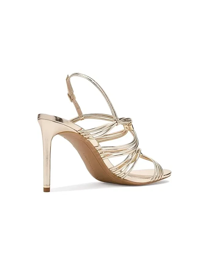 Туфли на каблуке Leyla Kenneth Cole New York — изображение 3 из 4, светлый золотистый