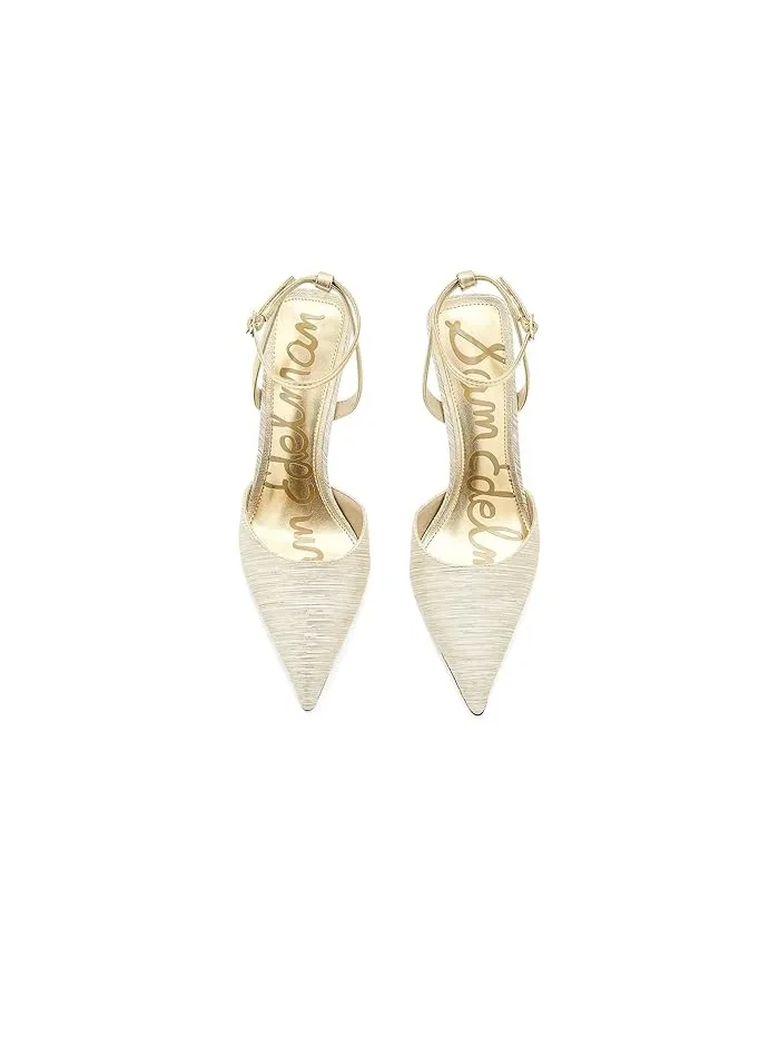Туфли на каблуке Osha Sam Edelman — изображение 2 из 4, золотистый