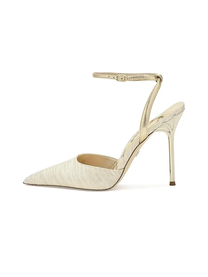 Туфли на каблуке Osha Sam Edelman — изображение 4 из 4, золотистый