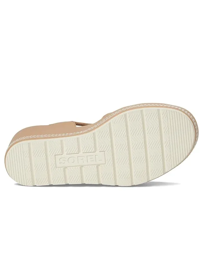 Туфли на каблуке Sunpeak Wedge Ankle Strap SOREL — изображение 3 из 4, бежевый