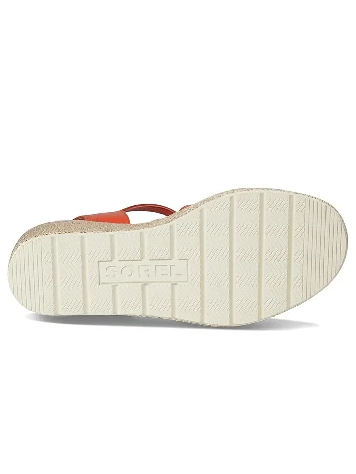 Туфли-клинья на щиколотке Sunpeak Wedge Ankle Strap SOREL — изображение 3 из 4, мел