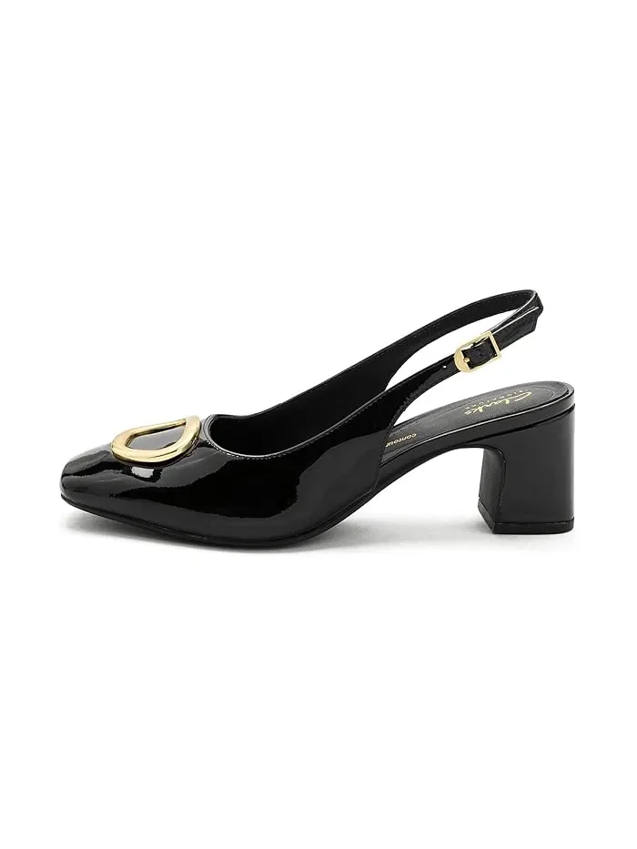 Туфли-лодочки с ремешком Fernie Sling Clarks — изображение 4 из 4, черный