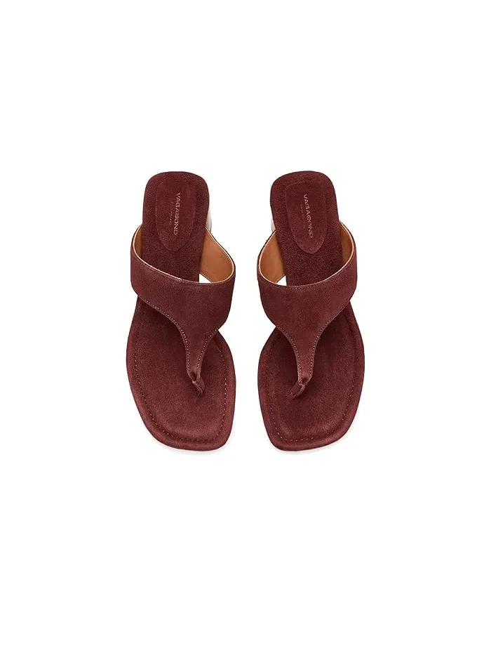 Туфли на каблуке с открытым носком Evie Vagabond Shoemakers — изображение 2 из 4, красный