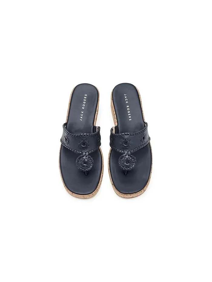 Туфли на каблуке Jacks Mid-Wedge Jack Rogers — изображение 2 из 4, полуночный синий