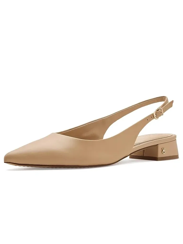Туфли-мюли с ремешком Valiey Vince Camuto — изображение 1 из 4, бежевый