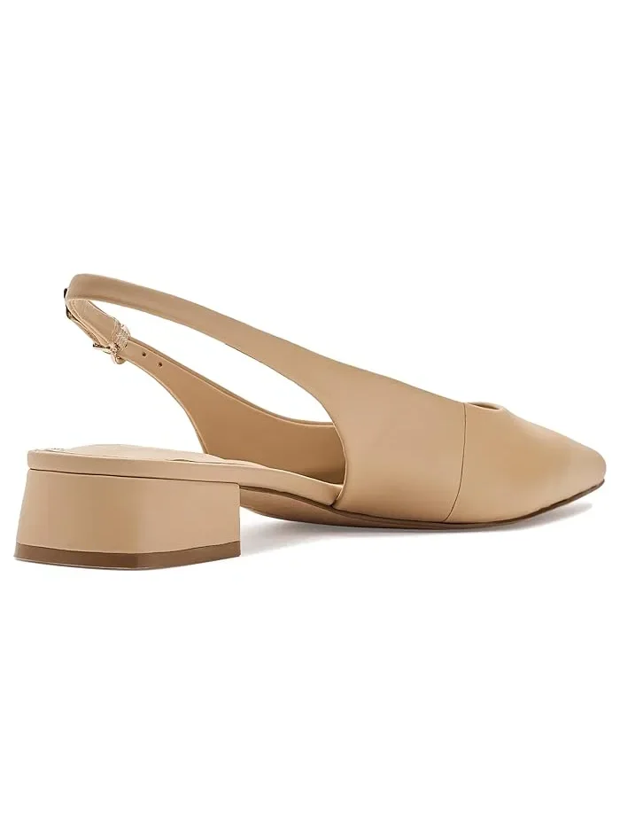 Туфли-мюли с ремешком Valiey Vince Camuto — изображение 3 из 4, бежевый