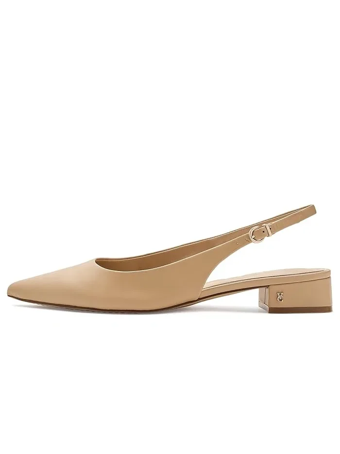 Туфли-мюли с ремешком Valiey Vince Camuto — изображение 4 из 4, бежевый