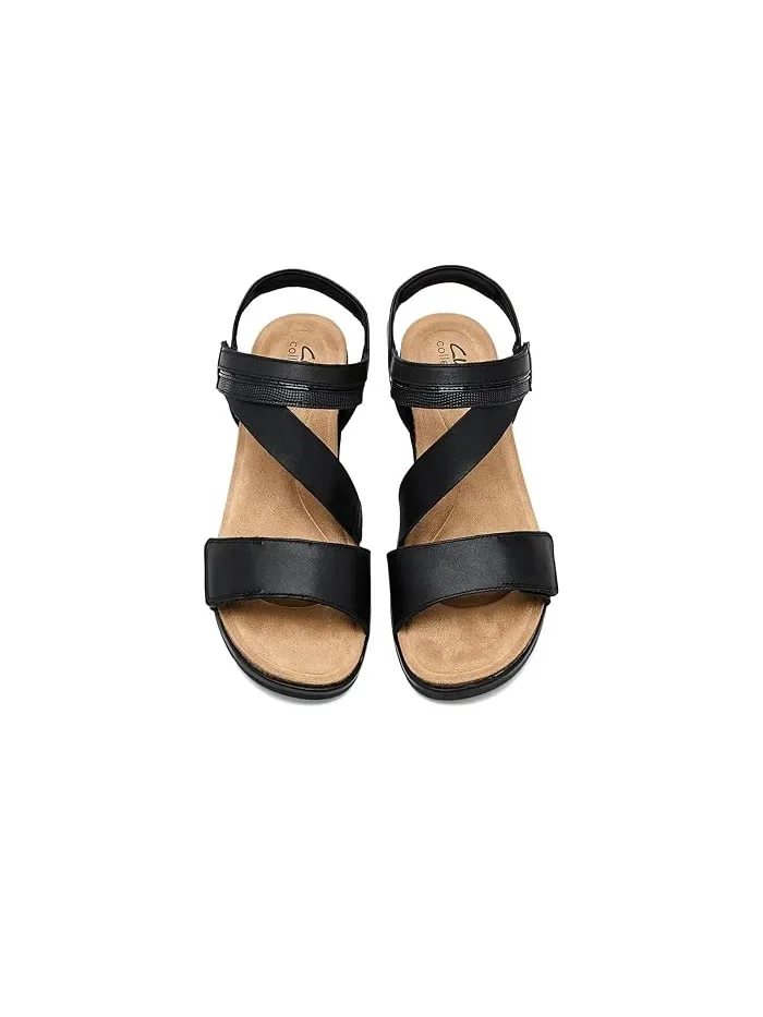 Туфли на танкетке Kacha Wave Clarks — изображение 2 из 4, черный