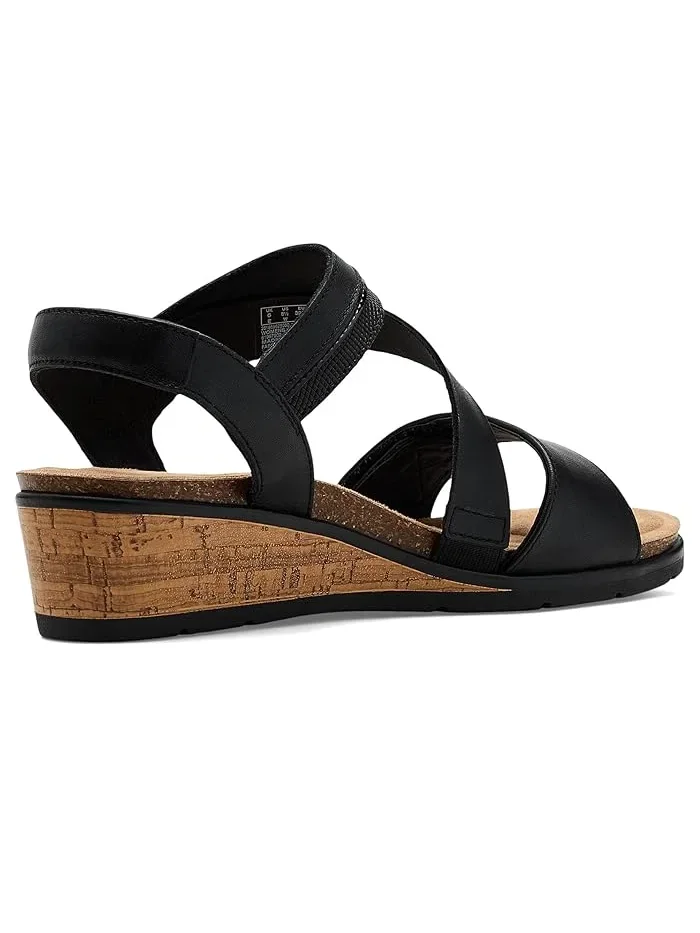 Туфли на танкетке Kacha Wave Clarks — изображение 3 из 4, черный