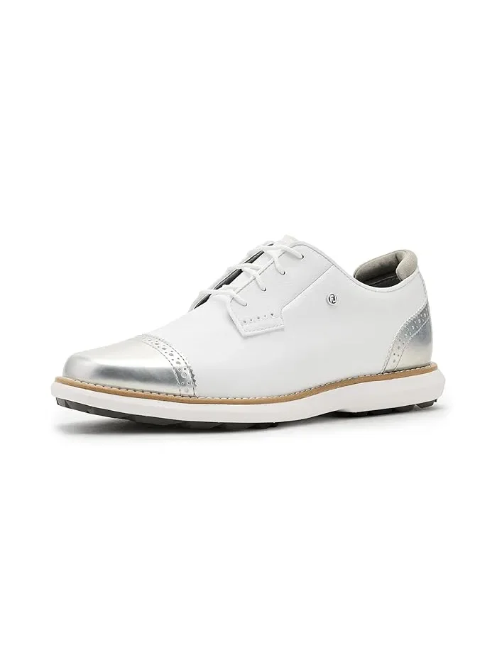 Туфли для гольфа Traditions Spikeless Cap Toe FootJoy