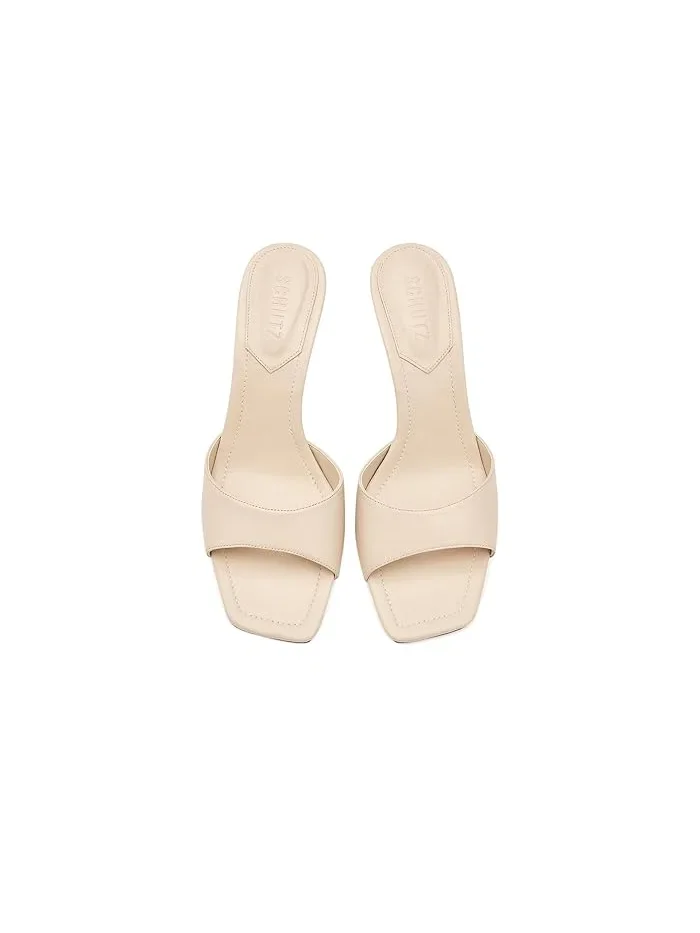 Туфли на каблуке Leena Bamboo Schutz — изображение 2 из 4, белый