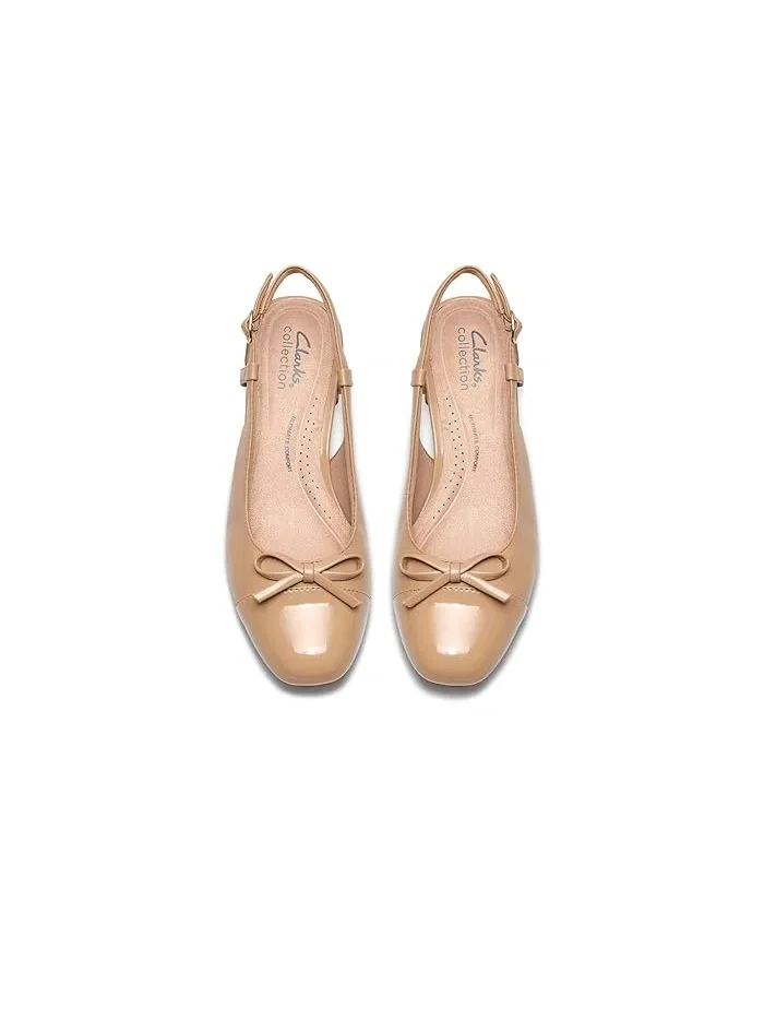 Туфли на каблуке Iridessa Sling Clarks — изображение 2 из 4, бежевый
