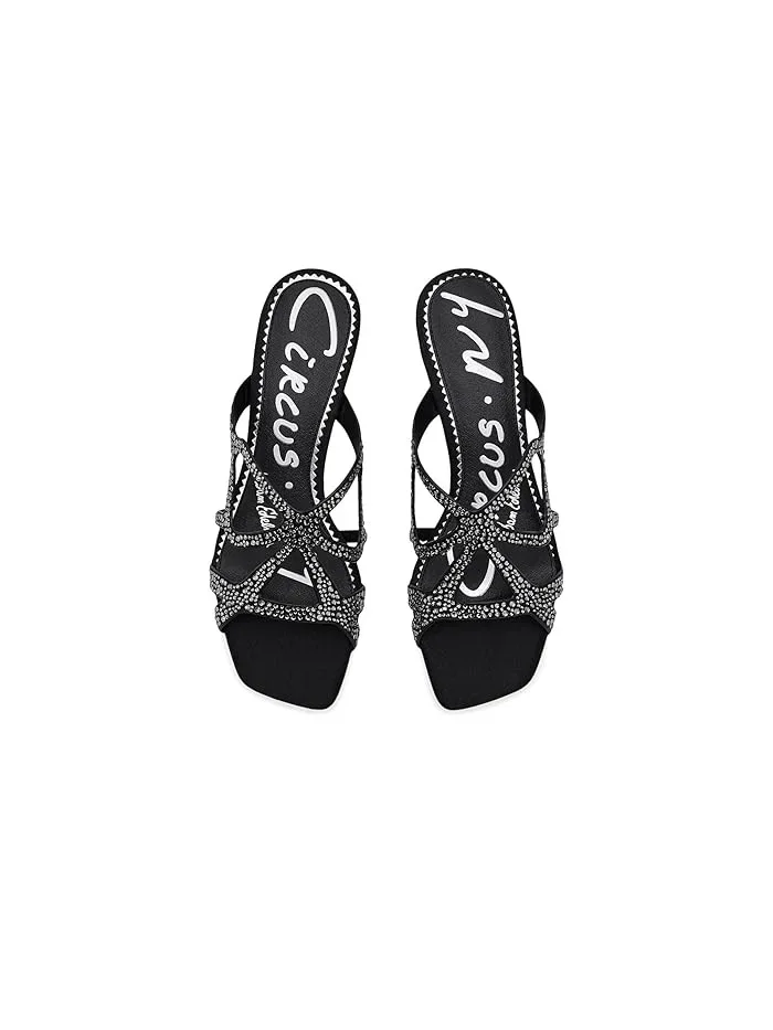 Туфли на каблуке с декором Justine Circus NY by Sam Edelman — изображение 2 из 4, черный