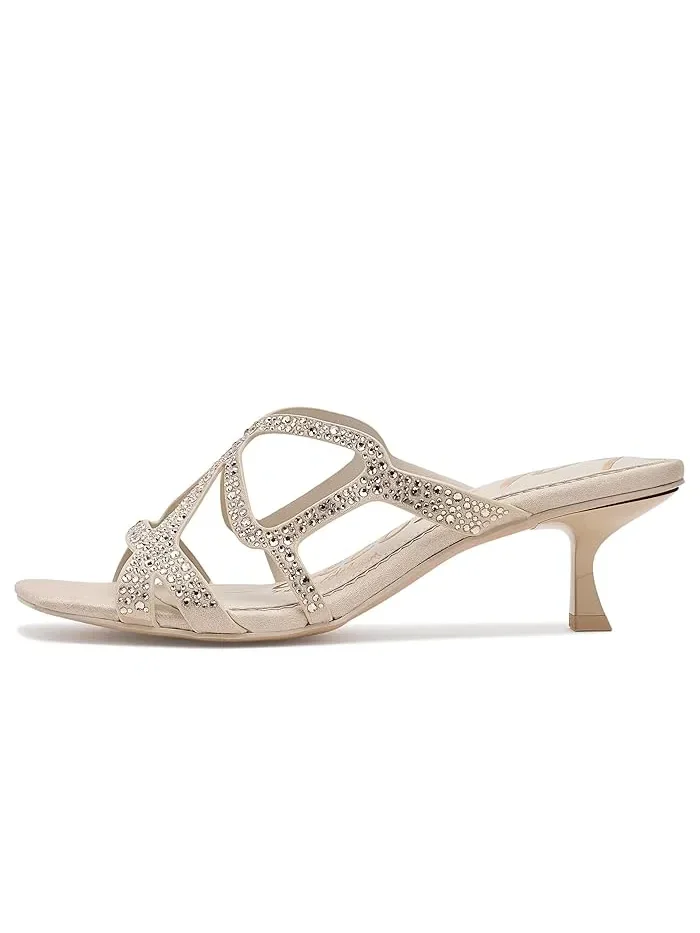 Туфли на каблуке с декором Justine Circus NY by Sam Edelman — изображение 4 из 4, белый
