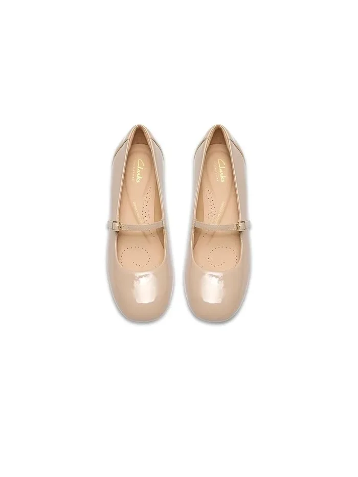 Туфли на каблуке Daiss 30 Bar Clarks — изображение 2 из 4, бежевый