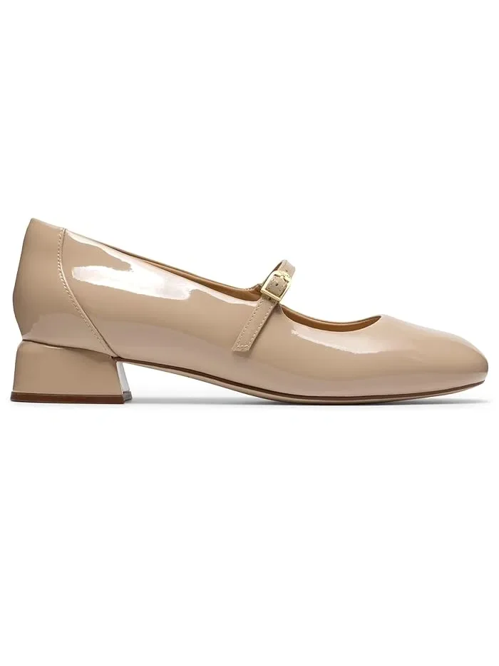 Туфли на каблуке Daiss 30 Bar Clarks — изображение 3 из 4, бежевый