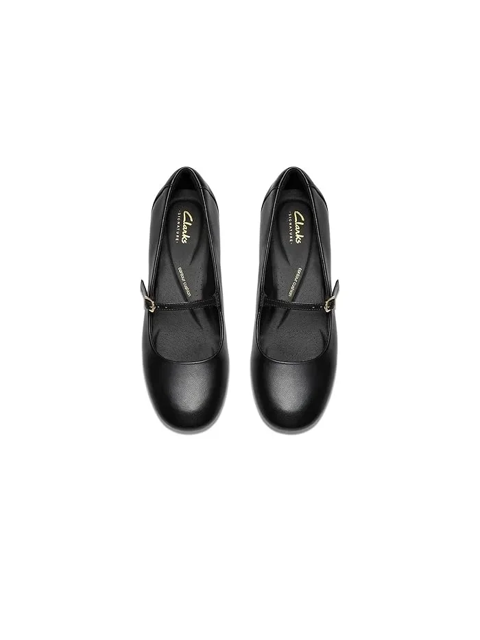 Туфли на каблуке Daiss 30 Bar Clarks — изображение 2 из 4, черный
