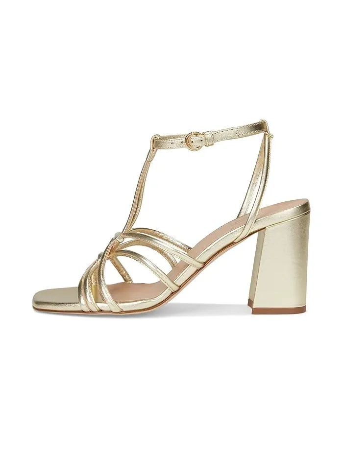 Туфли на каблуке Noelle Tubular Oloid LK Bennett — изображение 4 из 4, золото