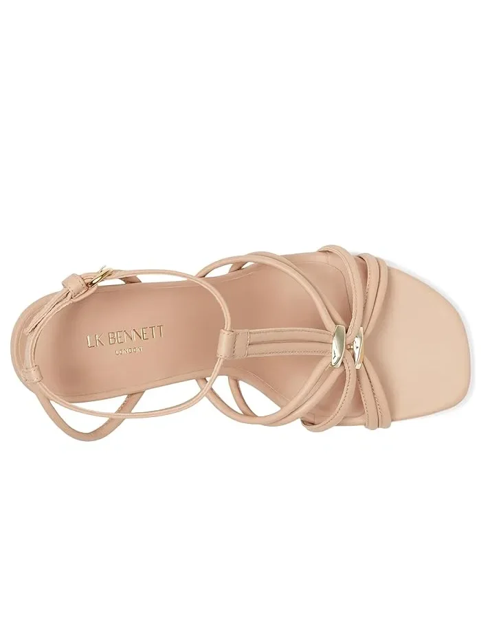 Туфли на каблуке Noelle Tubular Oloid LK Bennett — изображение 2 из 4, хаки