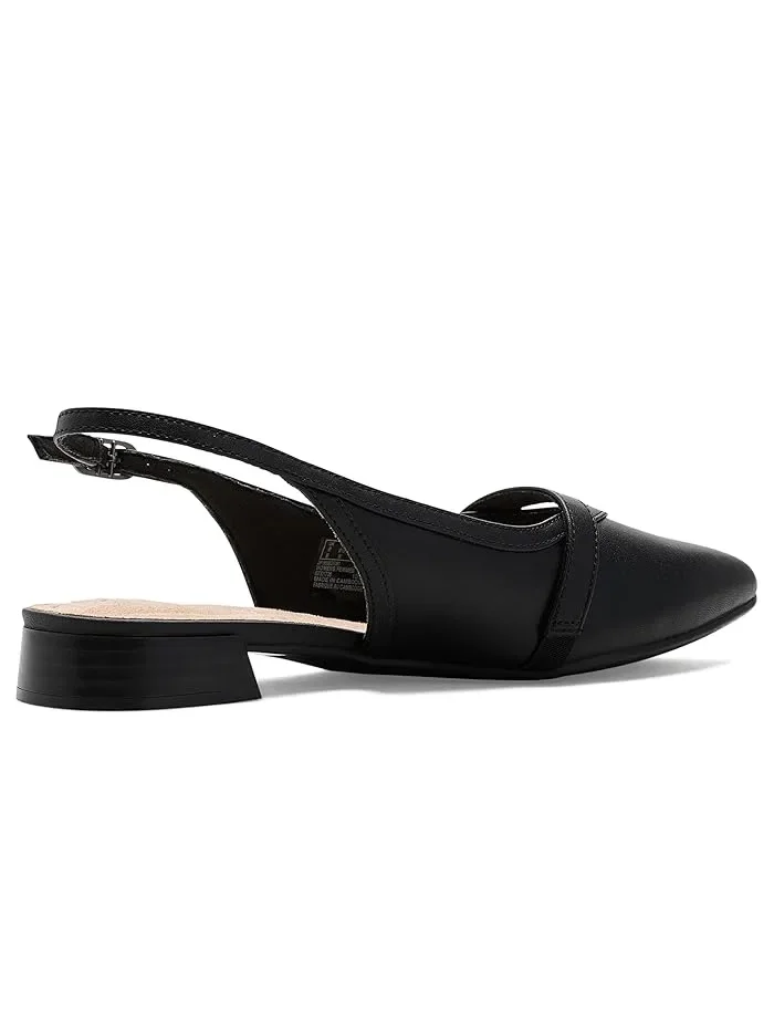 Туфли с закрытым носком на каблуке Natalyn Sling Clarks — изображение 3 из 4, черный