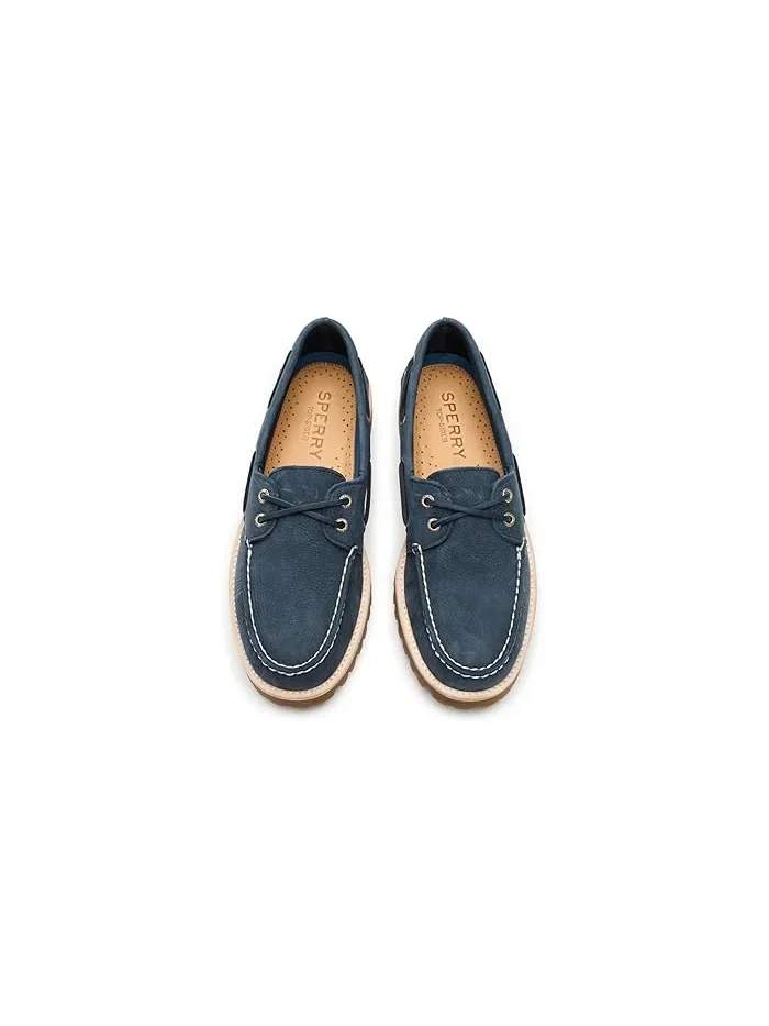 Туфли мокасины Sperry Ao 2-Eye Lug — изображение 2 из 4, темно-синий