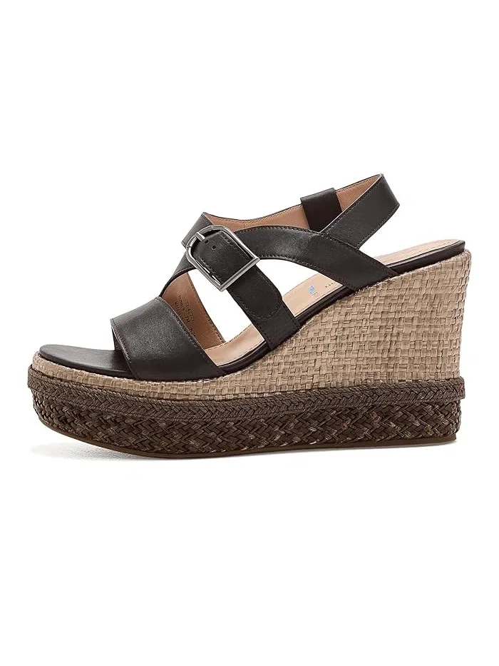 Туфли на каблуке Addison Asymmetrical Wedge Johnston & Murphy — изображение 4 из 4, темный коричневый