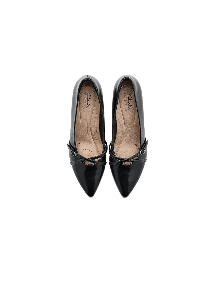 Туфли на каблуке с перемычкой Kepley Star Clarks — изображение 2 из 4, черный