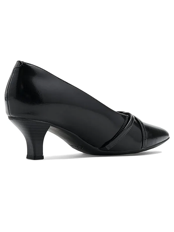 Туфли на каблуке с перемычкой Kepley Star Clarks — изображение 3 из 4, черный
