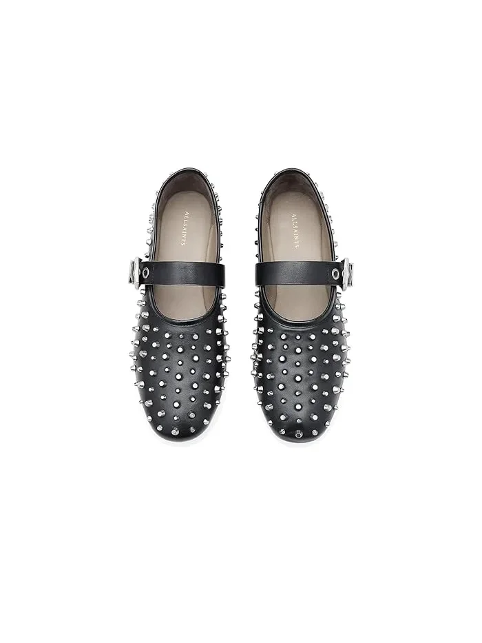 Туфли с шипами Sabine Stud AllSaints — изображение 2 из 4, черный