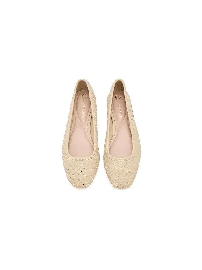 Туфли-лодочки без каблука Savannah Journee Collection — изображение 2 из 4, бежевый