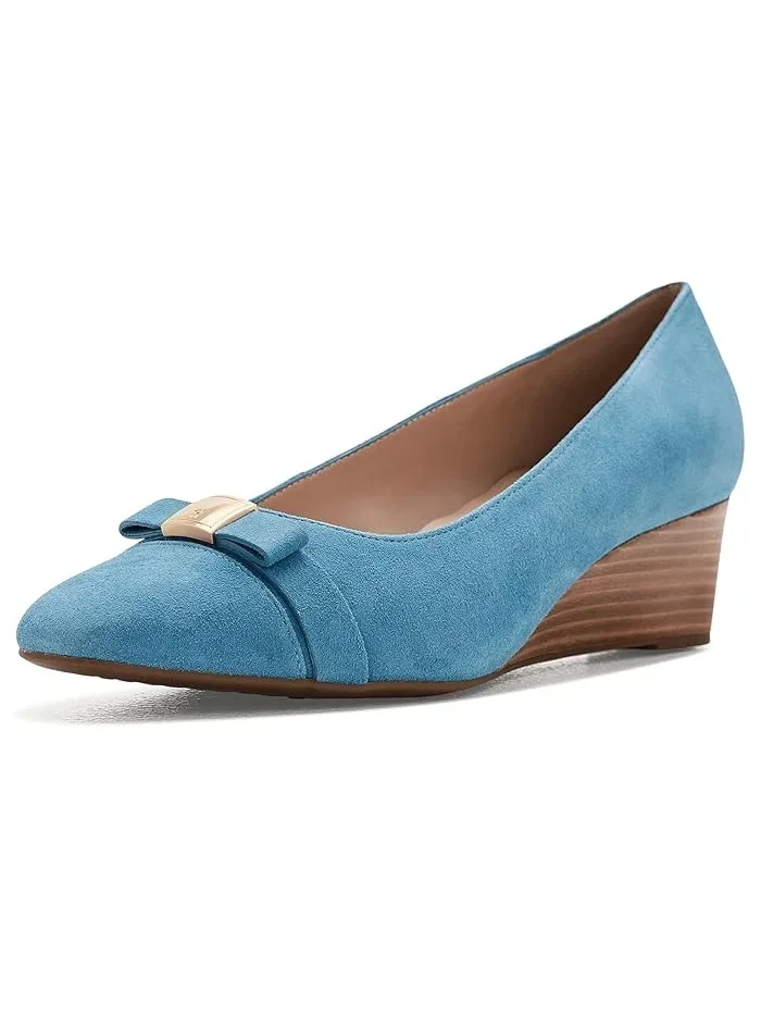 Туфли на каблуке Go-To Malta Bow Wedges Cole Haan