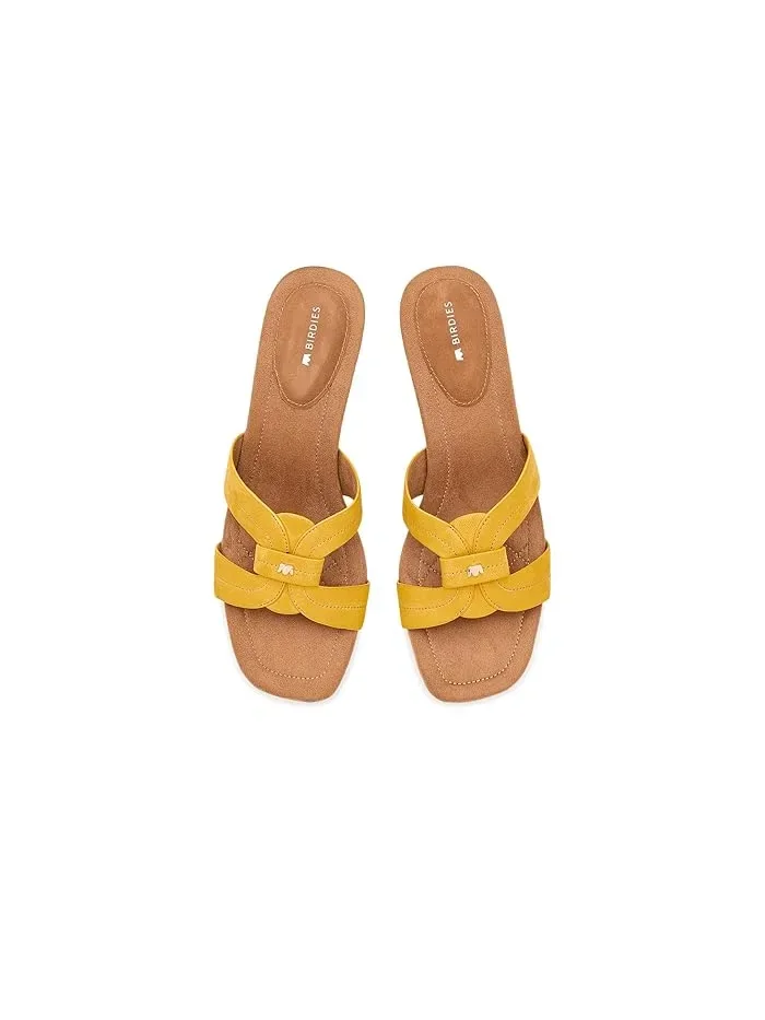 Туфли на каблуке Kiwi 40 Icon Nubuck Birdies — изображение 2 из 4, желтый