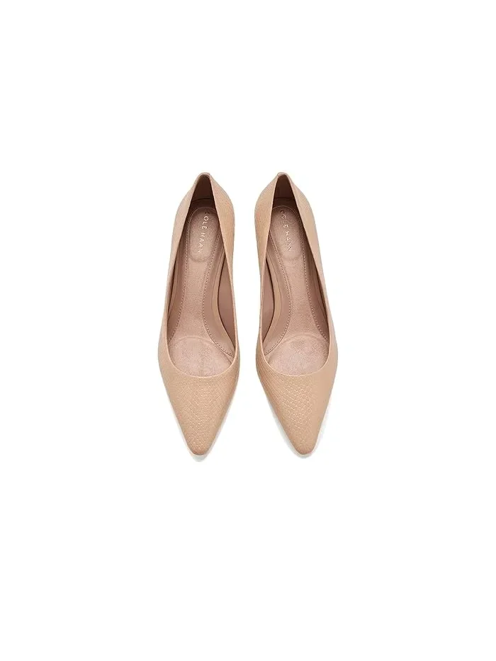Туфли на каблуке Go-To Janey Cole Haan — изображение 2 из 4, бежевый