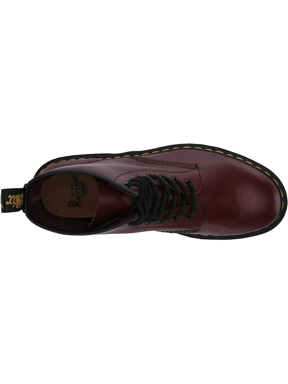 Мужские ботинки Dr. Martens 1460 Smooth — изображение 2 из 7, вишня-красный