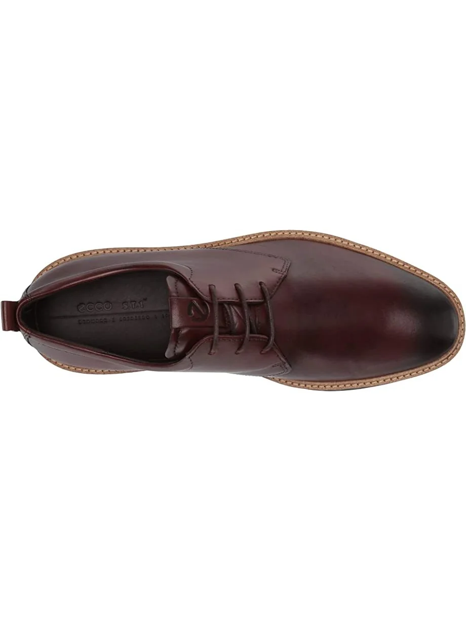 Туфли ECCO ST1 Hybrid Plain Toe Tie — изображение 2 из 7, коричневый
