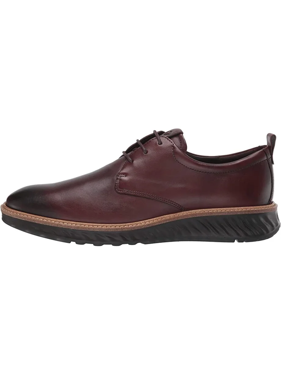 Туфли ECCO ST1 Hybrid Plain Toe Tie — изображение 4 из 7, коричневый