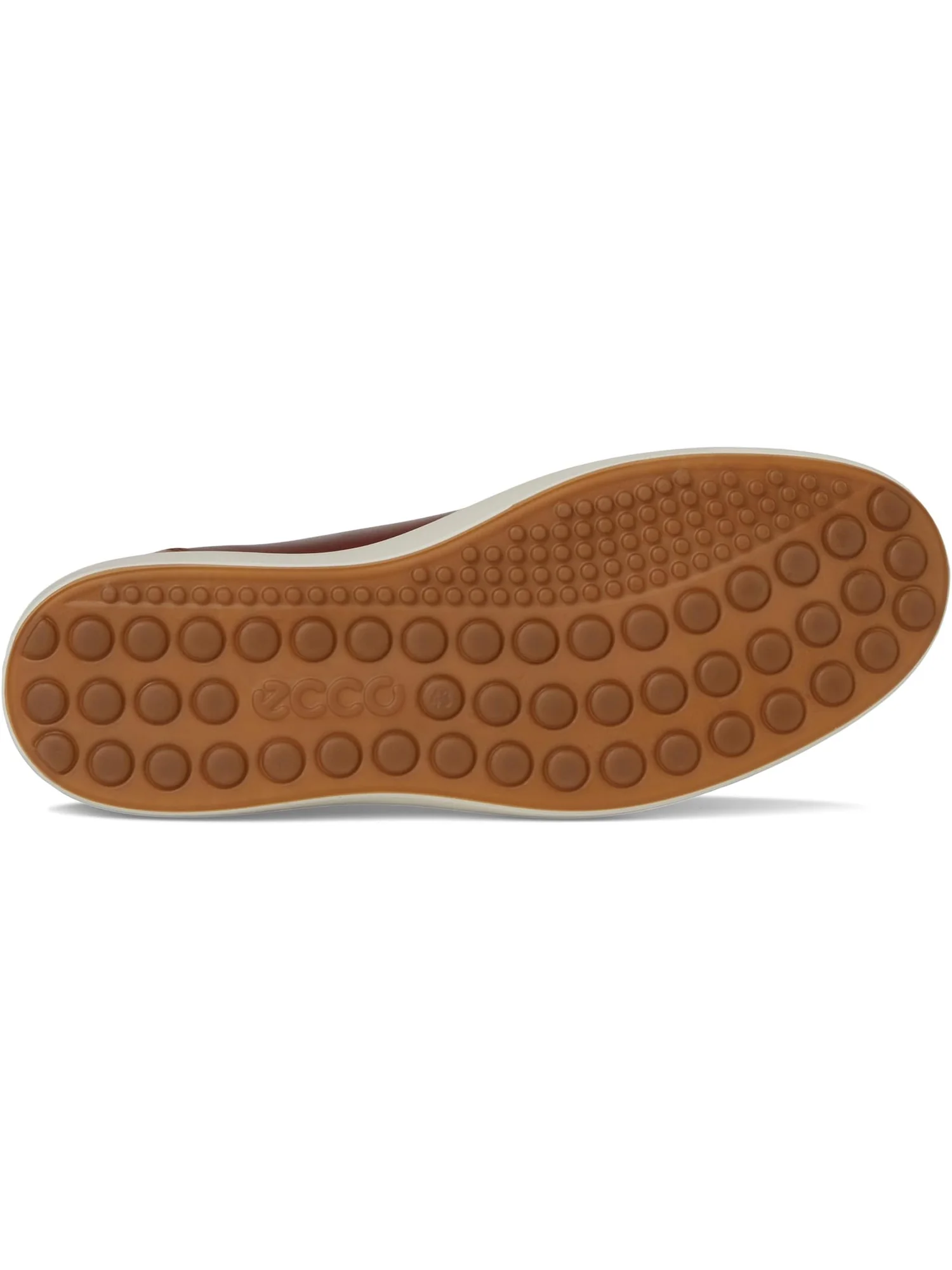 Кроссовки ECCO Soft 7 Sneaker, кожаные — изображение 3 из 7, коричневый