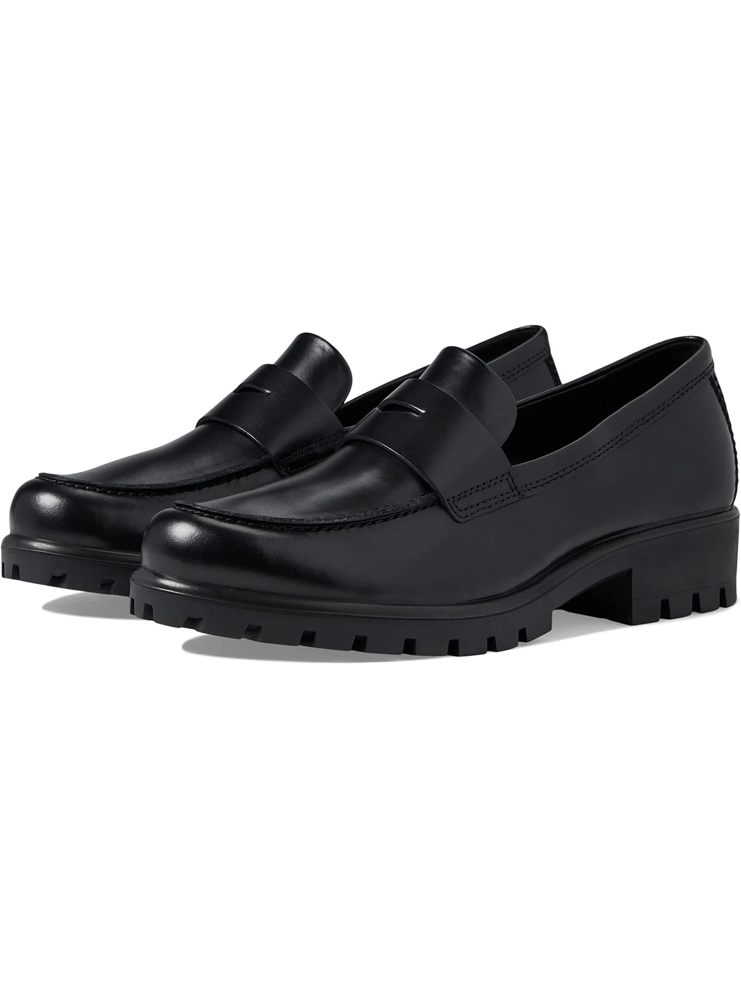 Лоферы ECCO Modtray Penny Loafer, кожаные — изображение 2 из 2, черный
