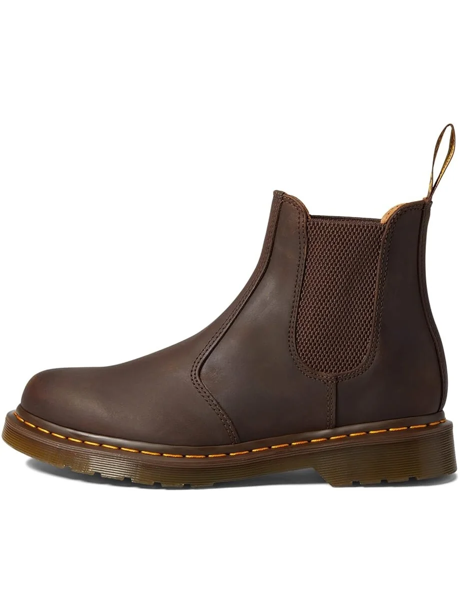 Ботинки челси Dr. Martens 2976 Stitch Smooth — изображение 3 из 4, коричневый