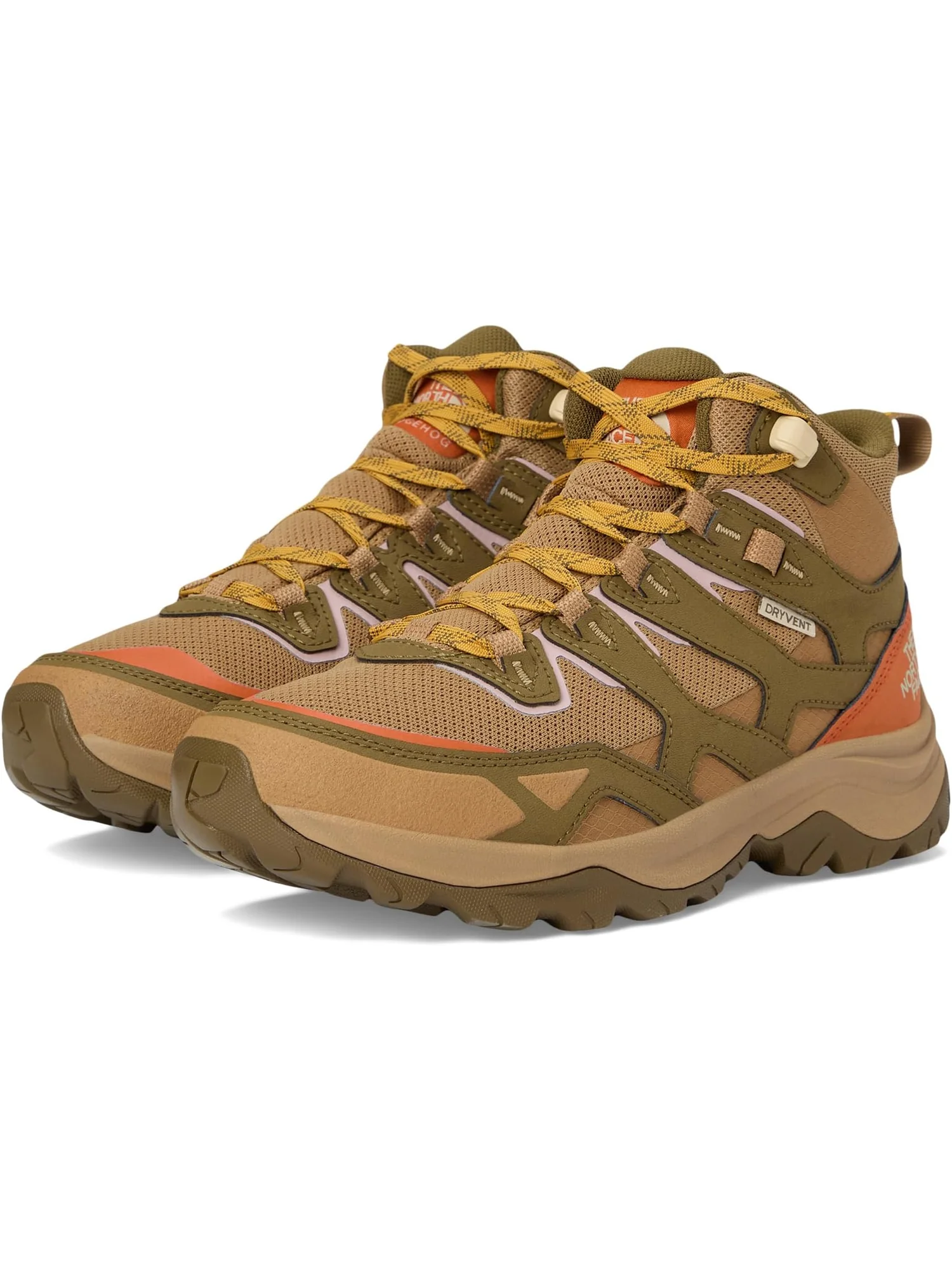 Походные ботинки The North Face Hedgehog 3 Mid WP, цвет Sahara/Caraway Seed