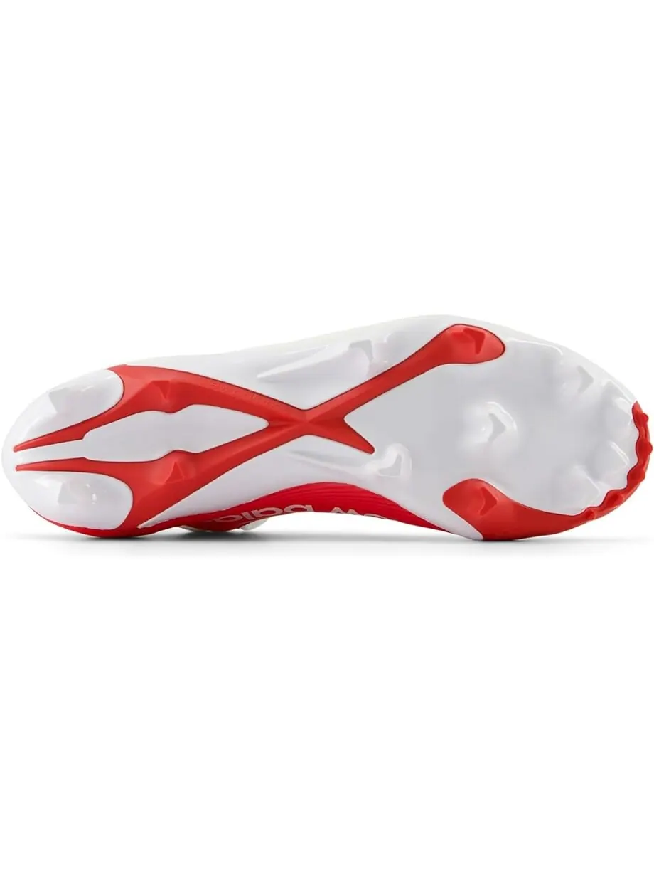 Кроссовки New Balance BurnX4 — изображение 3 из 4, белый/красный