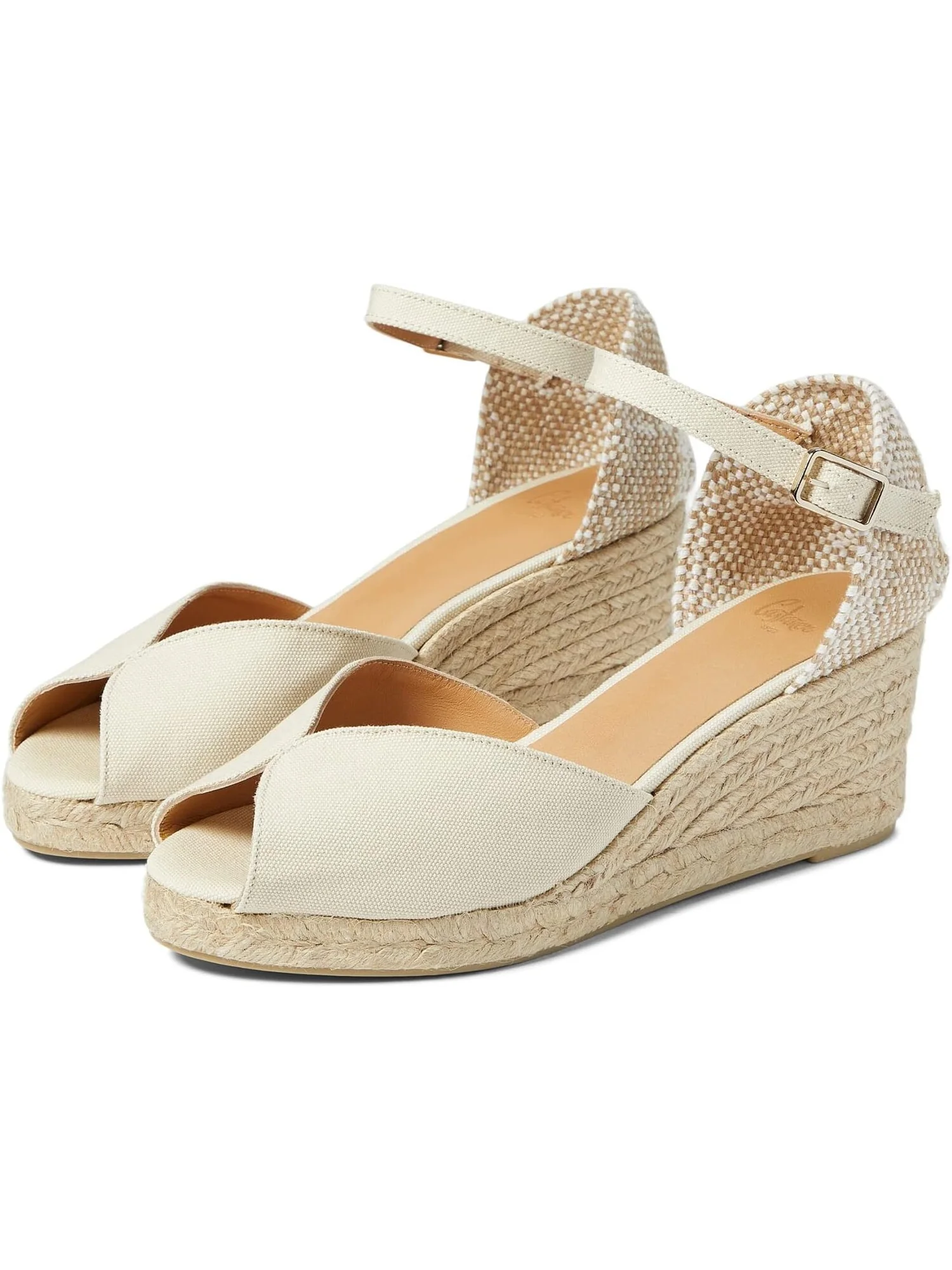 Эспадрильи CASTANER Bianca 60 mm Wedge — белый